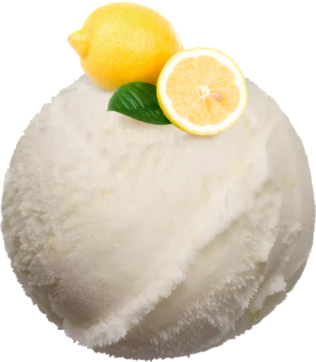 Citrinų sorbetas ledai