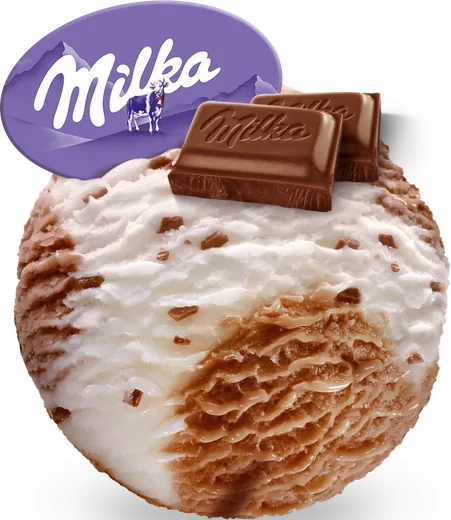 Milka ledai
